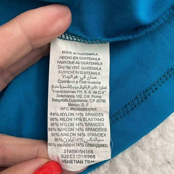 PH8 Blue Work Out Tank Top Size Small Teal Blue - Picture 5 of 5